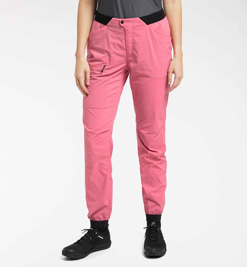 Haglöfs Womens L.I.M Fuse Hiking Pants Pink New Zealand 65913WEBN